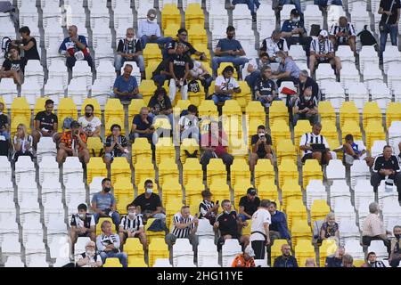 LaPresse - Fabio Ferrari 28. August 2021 Turin, Italien Sportfußball Juventus FC vs Empoli - Italienische Fußballmeisterschaft League A Tim 2021/2022 - Allianz Stadium. Im Bild:Supporter Stockfoto