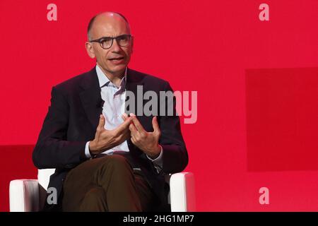 Michele Nucci/LaPresse 24. September 2021 - Bologna, Italien - Neuigkeiten auf dem Bild: Eröffnungssitzung von &#x201C;Futura 2021. Teilnahme. Einbeziehung. Vertretung“. Gefördert von CGIL und Futura - Stockfoto