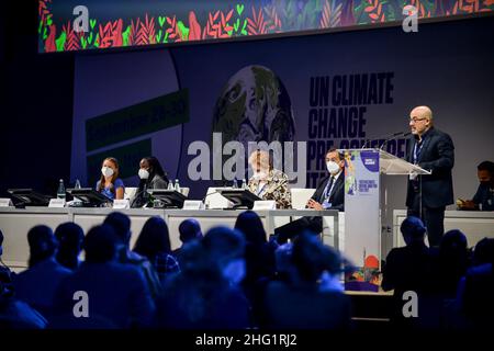 Claudio Furlan/LaPresse September 28, 2021 Milano , Italy News Youth4Climate UN Climate Pre Conference Stockfoto