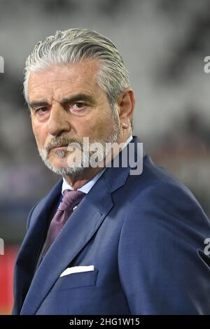 LaPresse - Fabio Ferrari 29. September 2021 Turin, Italien Sportfußball Juventus FC vs Chelsea - UEFA Champions League 2021/2022 - Gruppenphase - Gruppe H - 2/6 - Allianz Stadium. Im Bild:Arrivabene Stockfoto