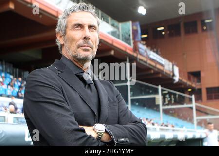 Foto Tano Pecoraro/LaPresse 03 Ottobre 2021 - Genua, Italia Sport, CalcioSampdoria vs Udinese - Campionato italiano di calcio Serie A Tim 2021/2022 - Stadio Luigi FerrarisNella foto: GottiPhoto Tano Pecoraro/LaPresse 03. Oktober 2021 - Genua, Italien Sport, Fußball Sampdoria vs Udinese - Italienische Serie A Fußball-Meisterschaft 2021/2022 - Luigi Ferraris Stadion auf dem Foto: gotti Stockfoto