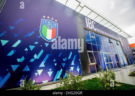 Claudio Furlan/LaPresse 04-10-2021 Lissone - Italien News Präsentation des Var IBC Centers der Serie A League Stockfoto