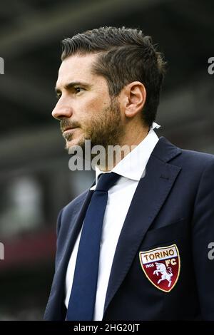 LaPresse - Fabio Ferrari 02. Oktober 2021 Turin, Italien Sportfußball EXKLUSIV TURIN FC Turin FC vs Juventus FC - Italienische Fußballmeisterschaft League A Tim 2021/2022 - "Olimpico Grande Torino" Stadion. Im Bild:Bernardelli Stockfoto