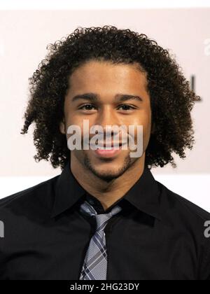 Corbin Bleu posiert während einer Fotoaufnahme von „High School Musical III“ im Rahmen des „Rome Film Festival“ 3rd. Stockfoto