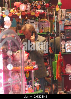 Luca Cordero di Montezemolo, italienischer Geschäftsmann und Vorsitzender von Ferrari und Fiat, in Rom, Italien, gesehen. Stockfoto