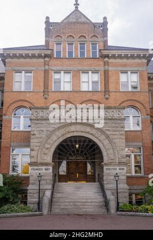 Gonzaga University ist eine private, katholische Universität in Spokane, Washington. Es ist von der Northwest Commission on Colleges and Universities akkreditiert Stockfoto