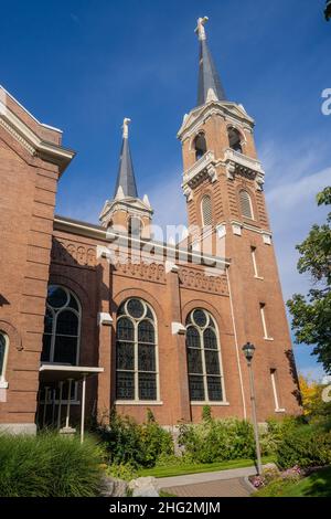Gonzaga University ist eine private, katholische Universität in Spokane, Washington. Es ist von der Northwest Commission on Colleges and Universities akkreditiert Stockfoto