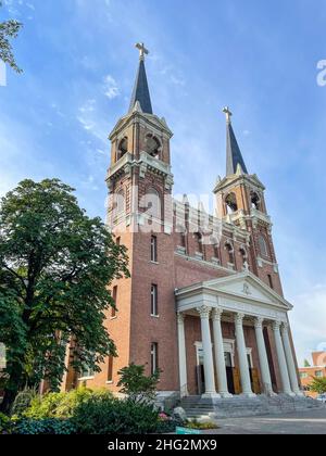 Gonzaga University ist eine private, katholische Universität in Spokane, Washington. Es ist von der Northwest Commission on Colleges and Universities akkreditiert Stockfoto