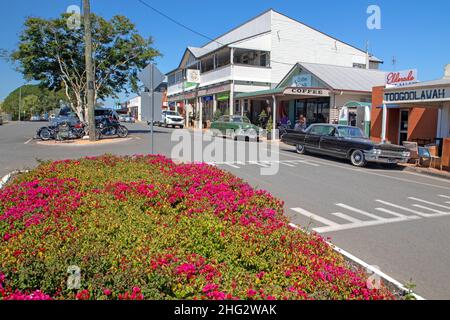 Die Stadt Toogoolawah in Queensland Stockfoto