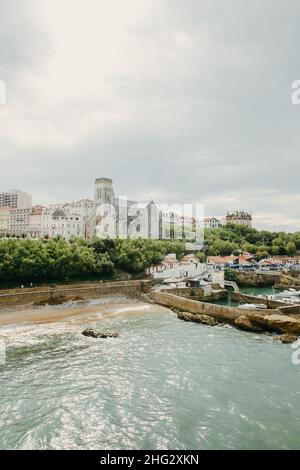 Biarritz, Frankreich, Oktober 2021 Stockfoto