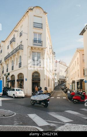 Biarritz, Frankreich, Oktober 2021 Stockfoto