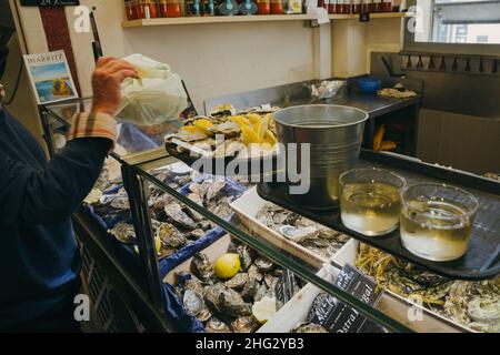 Biarritz, Frankreich, Oktober 2021 Stockfoto