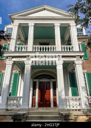 Carnton ist ein historisches Haus und Museum in Franklin, Williamson County, Tennessee, USA. Die Plantage spielte während und imm eine wichtige Rolle Stockfoto