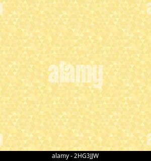 Geometrisches Vektormuster mit goldenen Dreiecken. Geometrisches modernes goldenes Ornament. Nahtloser abstrakter Hintergrund Stock Vektor