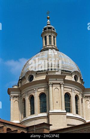 Italien, Lombardei, Mantua, Basilica di Sant' Andrea Dome Stockfoto