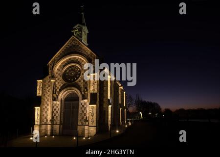 Port de saint Valery sur somme, Stockfoto