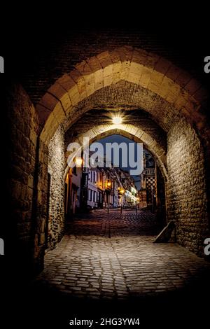 Port de saint Valery sur somme, Stockfoto