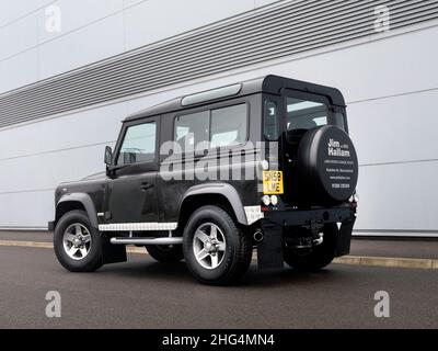 Land Rover Defender SVX Hardtop 60th Jubiläumsausgabe Stockfoto