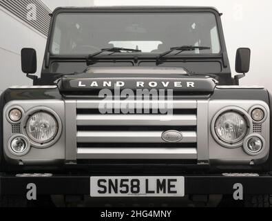 Land Rover Defender SVX Hardtop 60th Jubiläumsausgabe Stockfoto