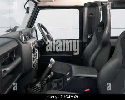 Land Rover Defender SVX Hardtop 60th Jubiläumsausgabe Stockfoto