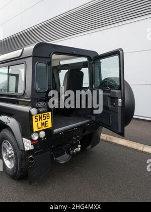 Land Rover Defender SVX Hardtop 60th Jubiläumsausgabe Stockfoto