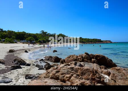 Castle Rock Beach, Dunsborough, Westaustralien Stockfoto