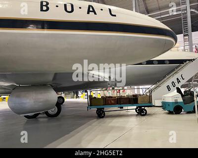 BOAC de Haviland Comet Stockfoto