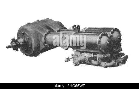 Sentinel Dampfwagen (Rankin Kennedy, Modern Engines, Vol V). Stockfoto