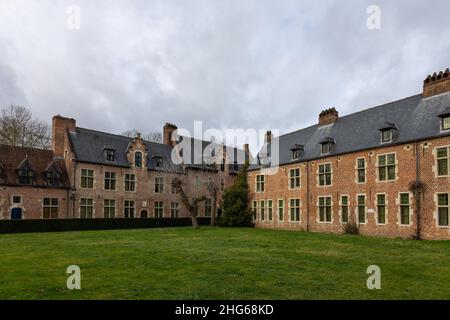 Der Leuven Grand Beguinage, bekannt als der Groot Begijnhof, in Belgien. Unesco-Weltkulturerbe Stockfoto