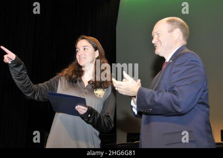 Nominierte Besuche Der Service Academy Principal (31432105827). Stockfoto