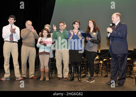 Nominierte Besuche Der Service Academy Principal (44554421700). Stockfoto