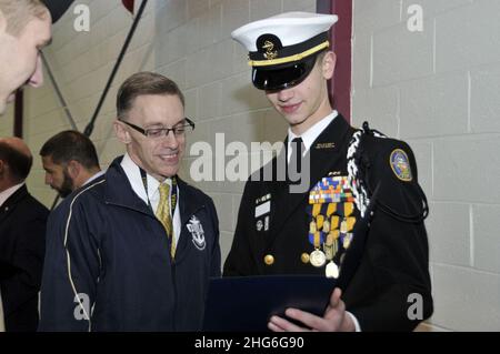 Nominierte Besuche Der Service Academy Principal (46371364721). Stockfoto