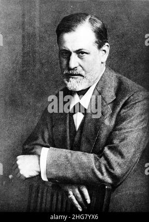 Sigmund Freud von Max Halberstadt 1909 cph.3c33801. Stockfoto