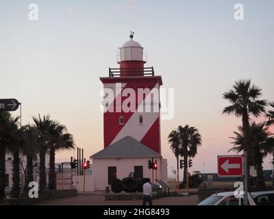 Green Point Lighthose Kapstadt Stockfoto