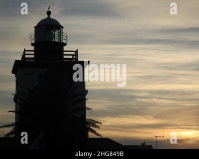 Greenpoint Lighthouse Kapstadt Stockfoto