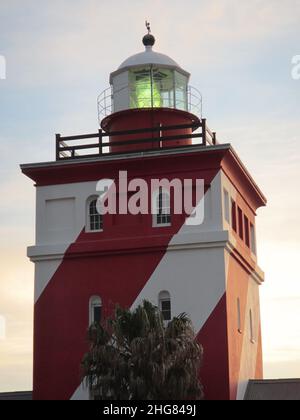 Green Point Lighthose Kapstadt Stockfoto