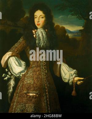 Simon Verelst (1644-1721) - Maria von Modena (1658-1718), als Herzogin von York Stockfoto