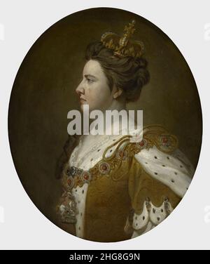 Sir Godfrey Kneller (1646-1723) - Queen Anne (1665-1714) Stockfoto