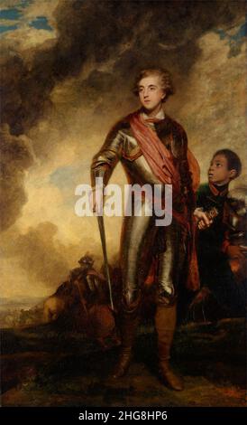 Sir Joshua Reynolds - Charles Stanhope, 3. Earl of Harrington Stockfoto