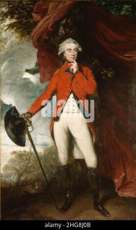 Sir Joshua Reynolds (1723-92) - Francis Rawdon-Hastings (1754-1826), zweiter Earl of Moira und erster Marquess of Hastings Stockfoto