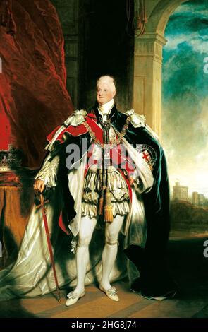 Sir Martin Archer Shee (1769-1850) - William IV. (1765-1837) Stockfoto