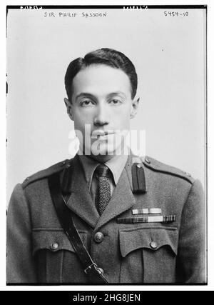 Sir Philip Sassoon Stockfoto