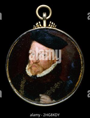 Sir William Paulet, 1st Marquess of Winchester von Circle of Hans Eworth (Original). Stockfoto