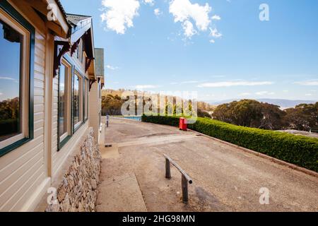 Mt Buffalo Chalet in Victoria Australien Stockfoto