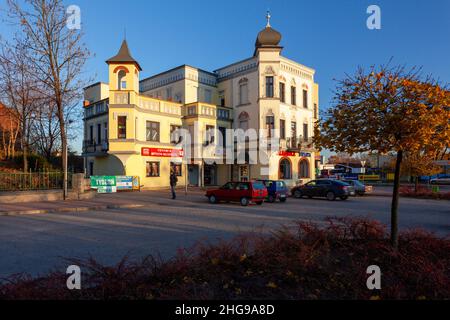 Wegorzewo, Polen Stockfoto