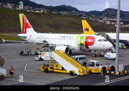 Madeira auf den Kanarischen Inseln Stockfoto
