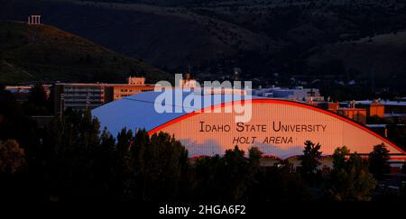 Idaho State University holt Arena Minidome Sportkomplex auf dem Campus Stockfoto