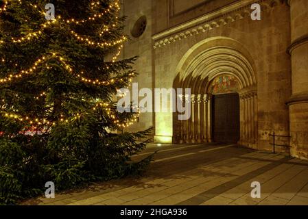 Weihnachten in Wiener Neustadt in Österreich, Europa Stockfoto