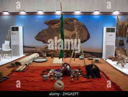 King Abdul Aziz Camel Festival, Provinz Riad, Rimah, Saudi-Arabien Stockfoto