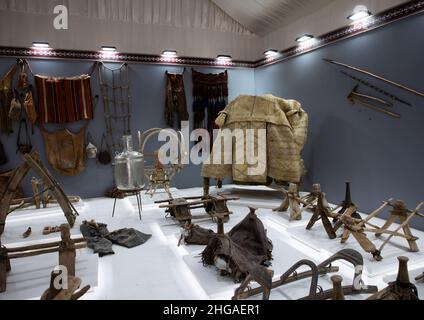 King Abdul Aziz Camel Festival, Provinz Riad, Rimah, Saudi-Arabien Stockfoto